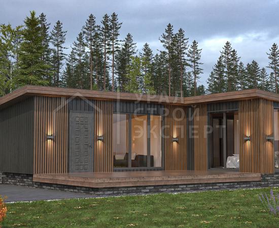 Проект модульного дома СМ011 - Строительство домов под ключ