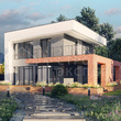 Проект дома ДХ005 - Строительство домов под ключ