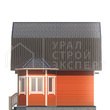 Проект дома ДК007 - Коттеджный поселок