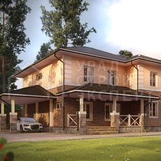 Проект дома ДГ002 - Строительство домов под ключ