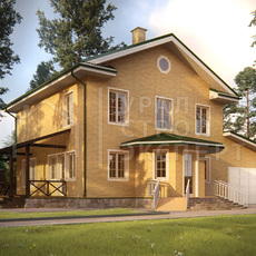 Проект дома ДГ005 - Строительство домов под ключ