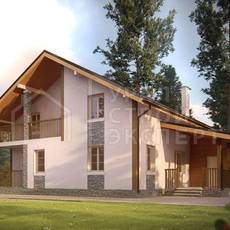 Проект дома ДГ015 - Строительство домов под ключ