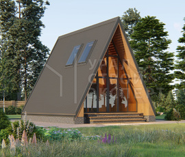 Дома А-фрейм - Строительство домов под ключ