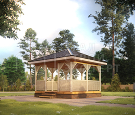 Беседки, зоны отдыха, террасы - Строительство домов под ключ