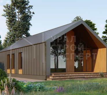 Проект дома ДБХ001 - Строительство домов под ключ