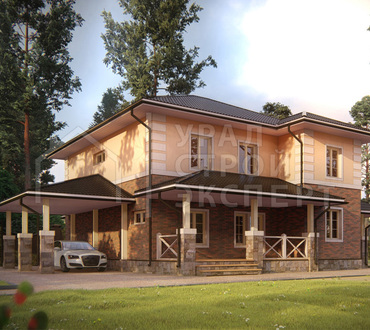 Проект дома ДГ002 - Строительство домов под ключ