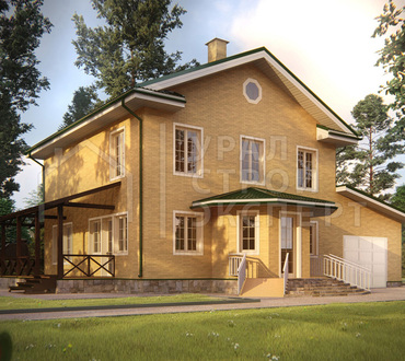 Проект дома ДГ005 - Строительство домов под ключ