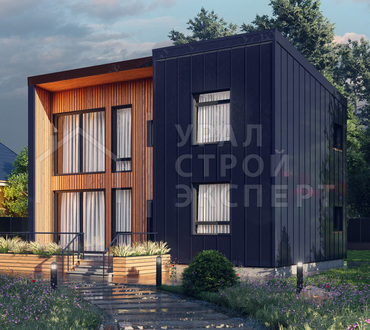 Проект дома ДХ001 - Строительство домов под ключ