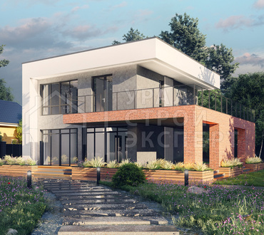 Проект дома ДХ005 - Строительство домов под ключ