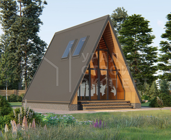 Проект дома ДАФ001 - Строительство домов под ключ