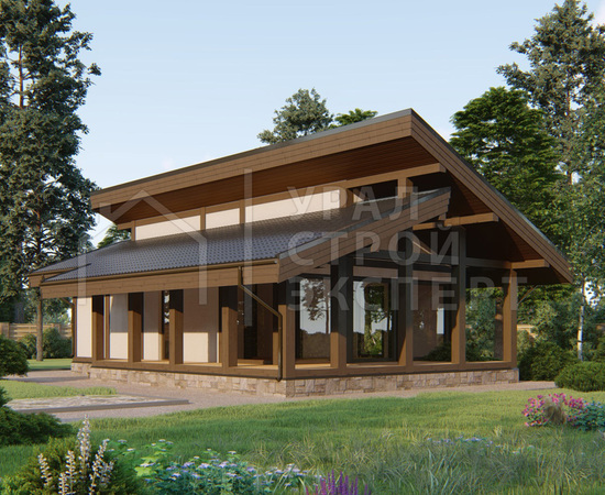 Проект дома ДФ006 - Строительство домов под ключ