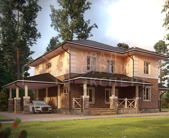 Проект дома ДГ002 - Строительство домов под ключ