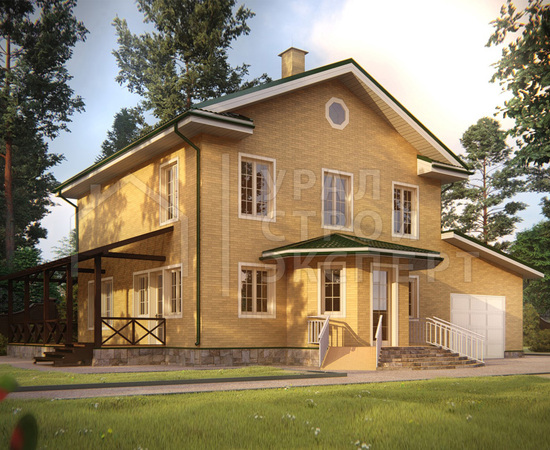 Проект дома ДГ005 - Строительство домов под ключ