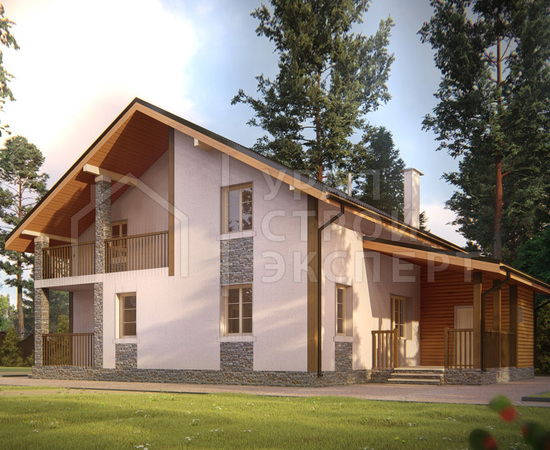 Проект дома ДГ015 - Строительство домов под ключ