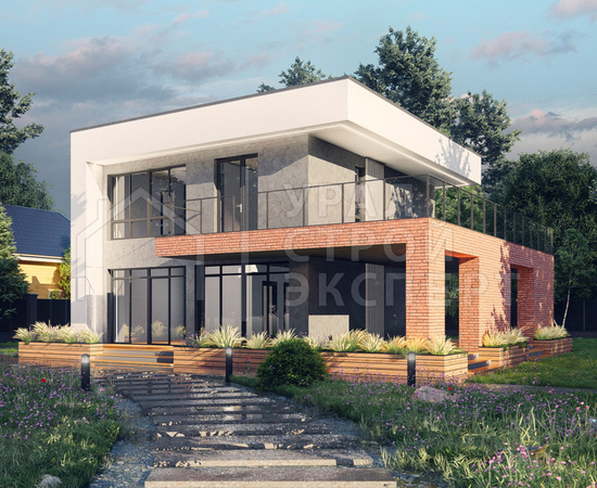 Проект дома ДХ005 - Строительство домов под ключ
