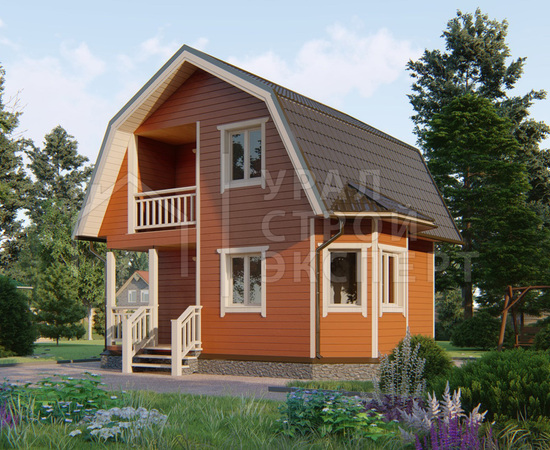 Проект дома ДК007 - Строительство домов под ключ